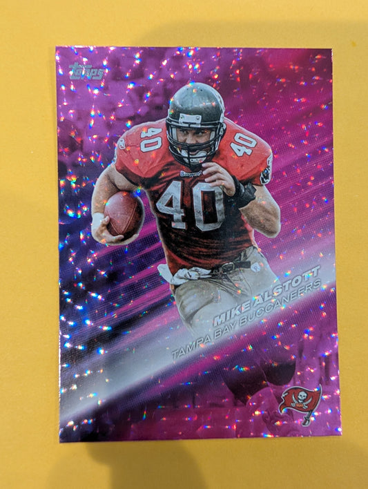 Mike Alstott GOTG-29 2026 Topps Football Greats of the Game Pink Crackle Foil