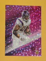 2026 Topps Football Adrian Peterson Greats of the Game #GOTG-7 Pink Crackle Foil