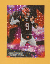 2026 Topps Football Joe Burrow NFL Stars #NFLS-5 Pink Crackle Foil
