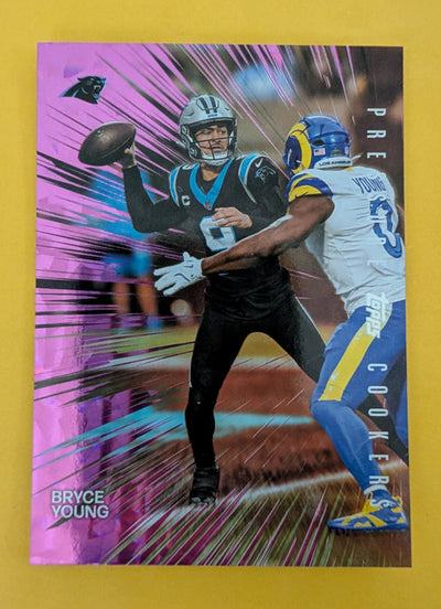 Bryce Young PC-13 2026 Topps Football Pressure Cookers Pink Crackle Foil