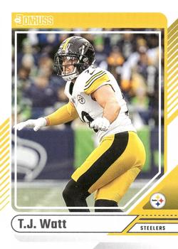 Pittsburgh Steelers Team Pack 20 Cards Roethlisberger + 2024 Donruss Team Set TJ Watt