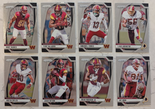 2024 Panini Prizm Team Pack Washington Commanders McLaurin Art Monk
