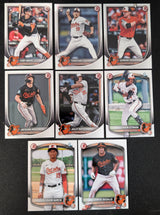 2025 BOWMAN Paper Prospects Team Set BP Baltimore Orioles Mayo Sugano Holliday Basallo