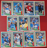 2025 SCORE NFL Detroit Lions Football Card Team Set Jahmyr Gibbs Amon Ra Jared Goff