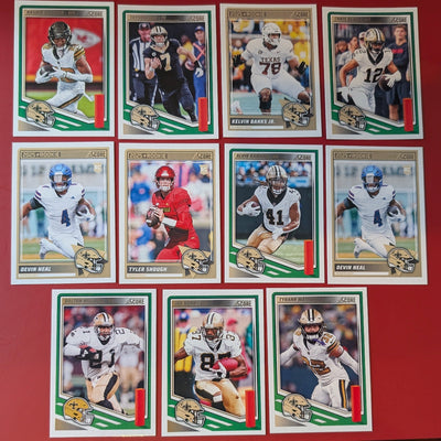 2025 SCORE NFL New Orleans Saints Team Set Tyler Shough Alvin Kamara
