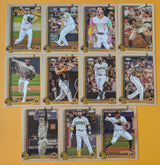 2025 Topps Chrome Baseball Team Set 11 San Diego Padres Jackson Merrill Tatis Darvish