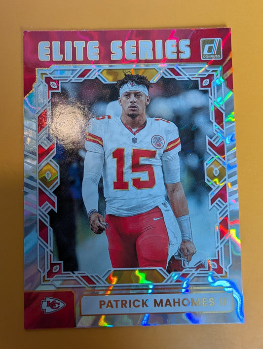 2025 DONRUSS Elite Series Patrick Mahomes Kansas City Chiefs