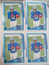 Abdul Carter Cards & Plaques
