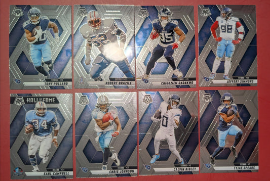 2025 Mosaic NFL Veteran Team Pack Set Tennessee Titans Oilers Calvin Ridley Spears