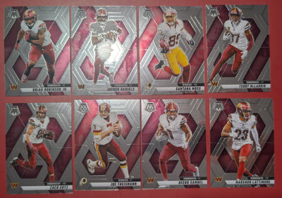 2025 Mosaic NFL Veteran Team Pack Set Washington Commanders Jayden Daniels