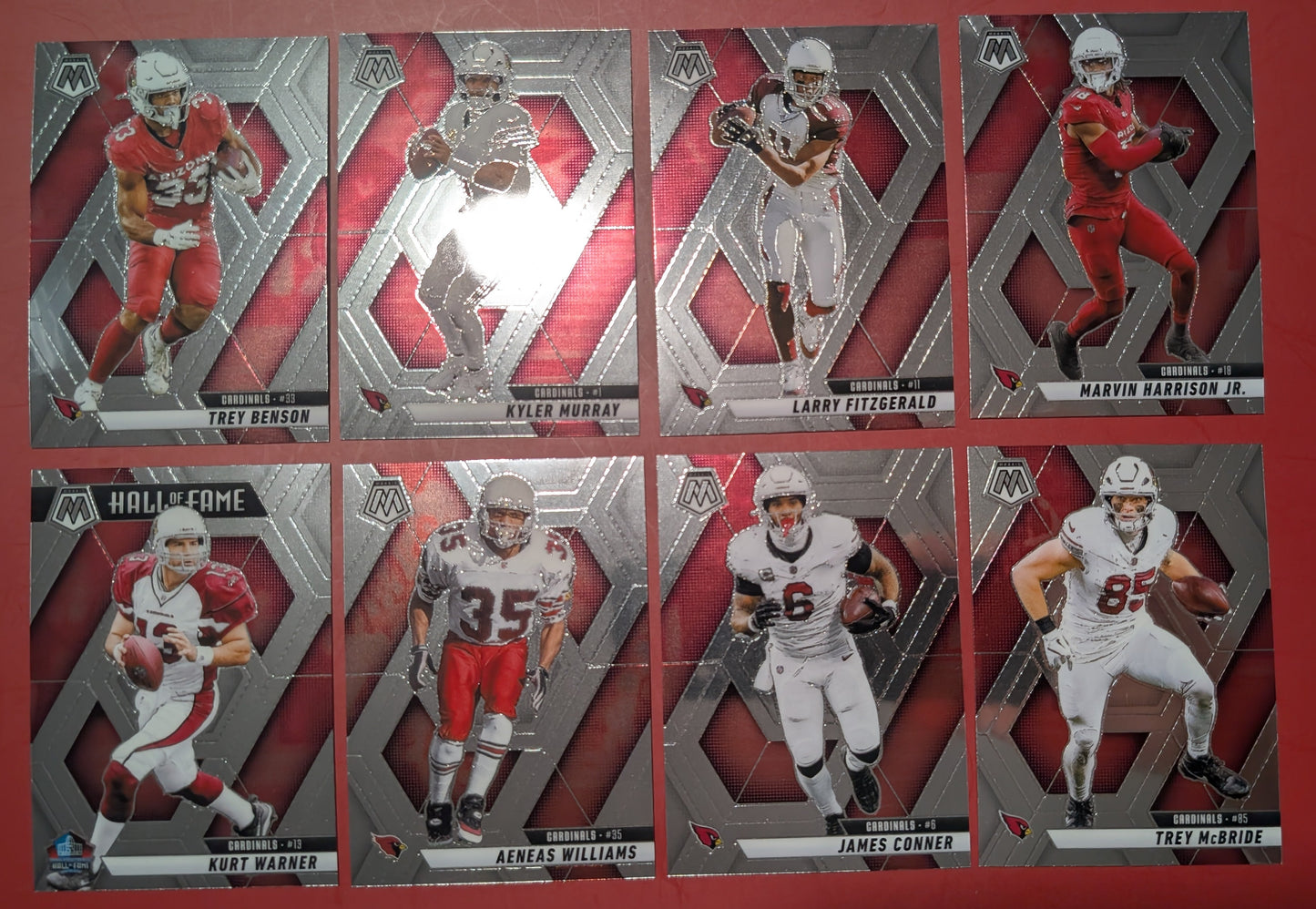 2025 Mosaic NFL Veteran Team Pack Set Arizona Cardinals Kyler Murray MHJ