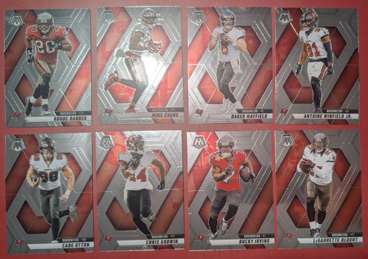 2025 Mosaic NFL Veteran Team Pack Set Tampa Bay Buccaneers Baker Mayfield Evans