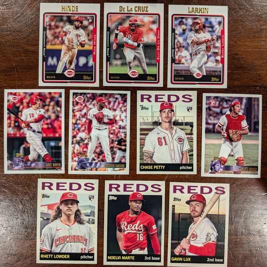2025 Topps Archives Baseball Team Set Cincinnati Reds Elly De La Cruz