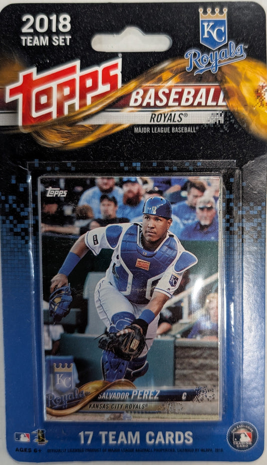 2018 Topps Kansas City Royals Factory Team Set  Alex Gordon Salvador Perez  Hosmer