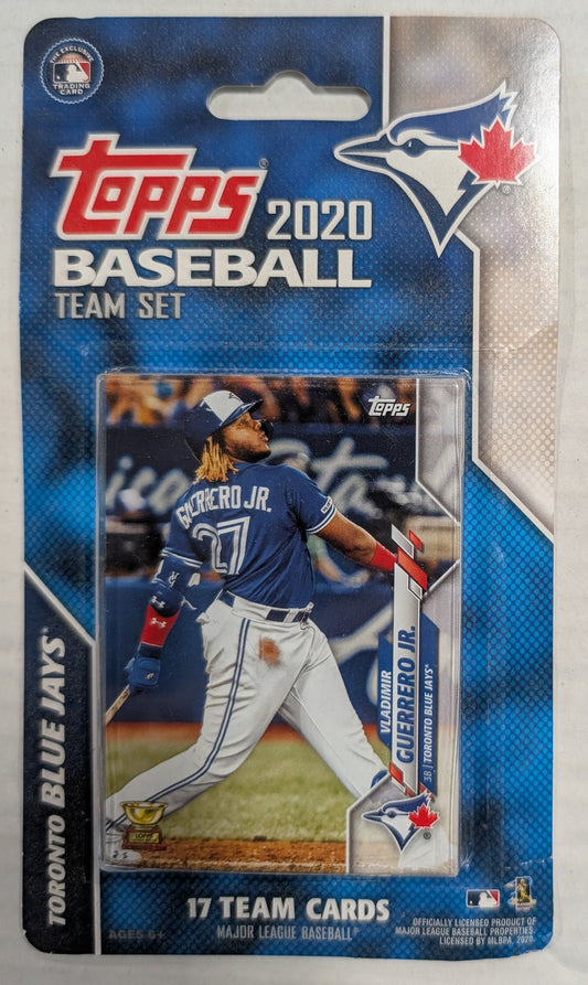 2020 Topps Toronto Blue Jays Factory Sealed Team Set Vlad Guerrero Jr Bo Bichette