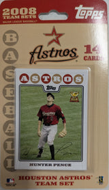 2008 Topps Houston Astros Factory Sealed Team Set Oswalt Hunter Pence Lance Berkman