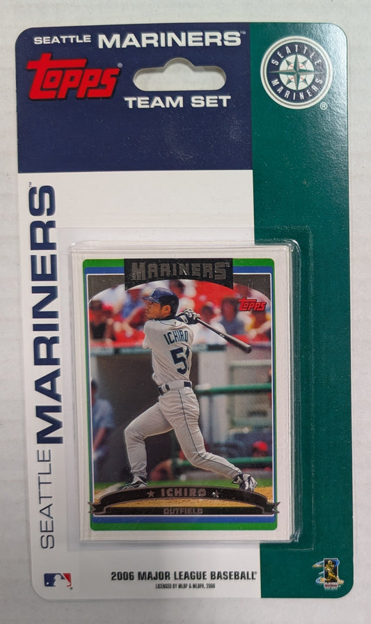2006 Topps Seattle Mariners Factory Sealed Team Set Ichiro Beltre Felix Hernandez