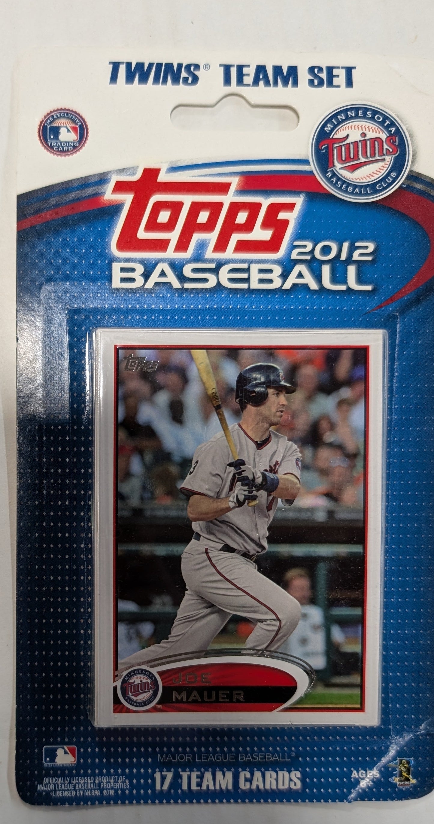 2012 Topps Minnesota Twins Factory Team Set Joe Mauer Justin Morneau Target Field