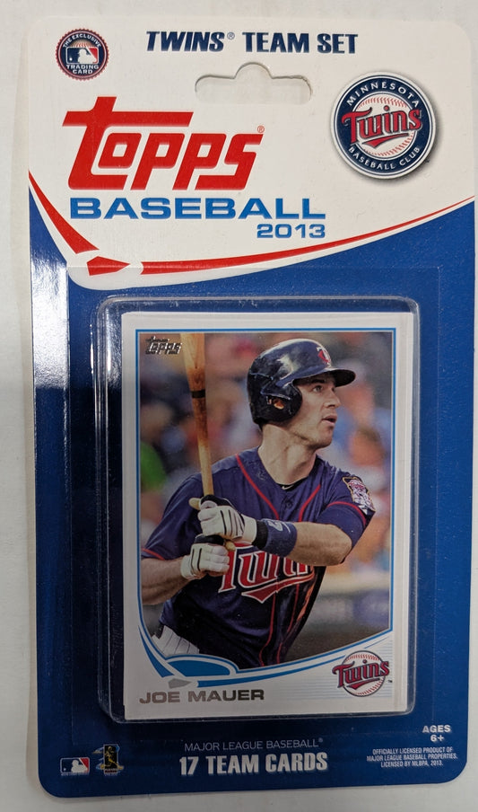 2013 Topps Minnesota Twins Factory Team Set Joe Mauer Justin Morneau Target Field