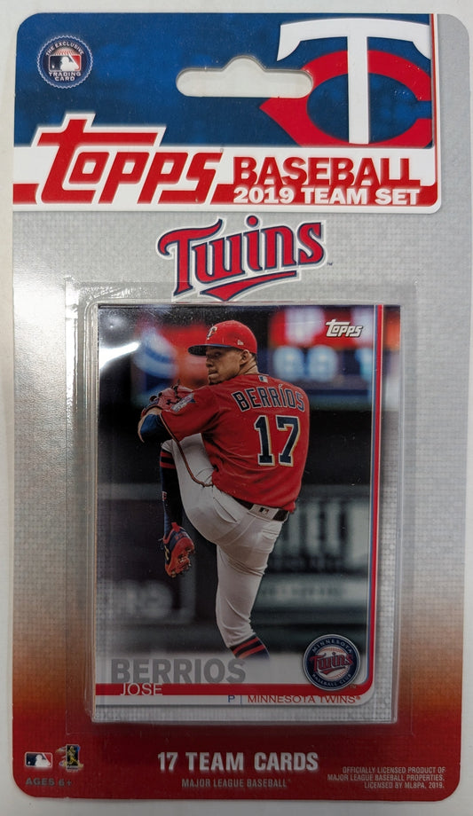 2019 Topps Minnesota Twins Factory Team Set Byron Buxton Berrios Nelson Cruz