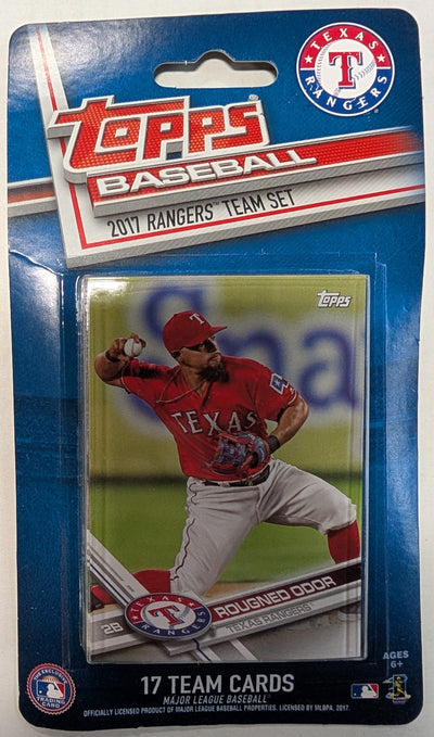 2017 Topps Texas Rangers Factory Team Set Adrian Beltre Elvis Andrus Darvish Gallo
