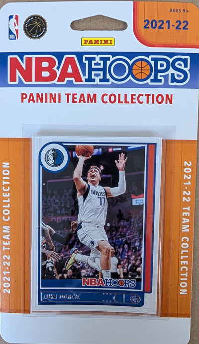 2021-22 NBA Hoops Factory Sealed NBA Team Set Dallas mavericks Luka Doncic