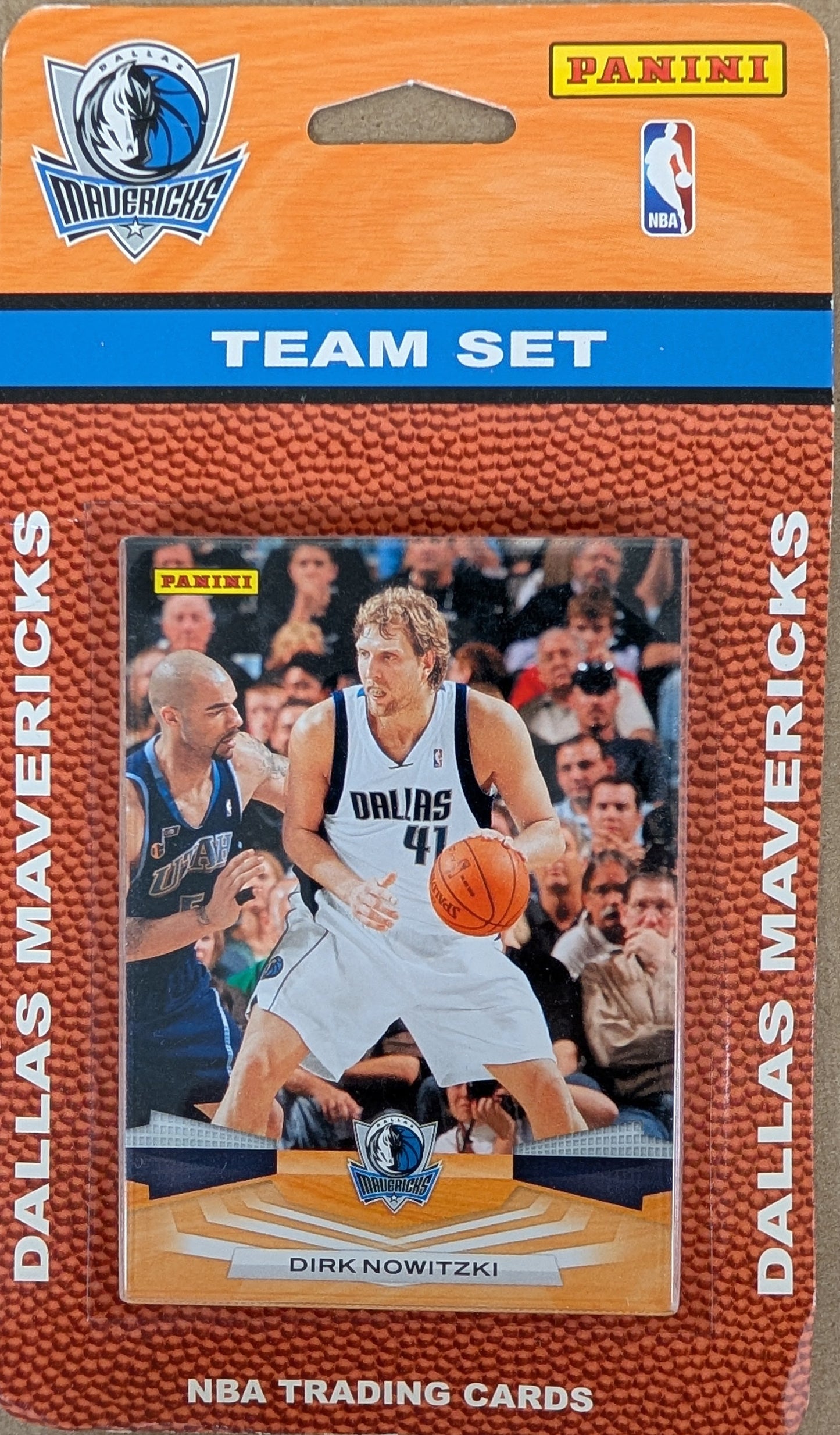 2009-10 Panini NBA Factory Sealed Basketball Card Team Set Dallas Mavericks Nowitzki