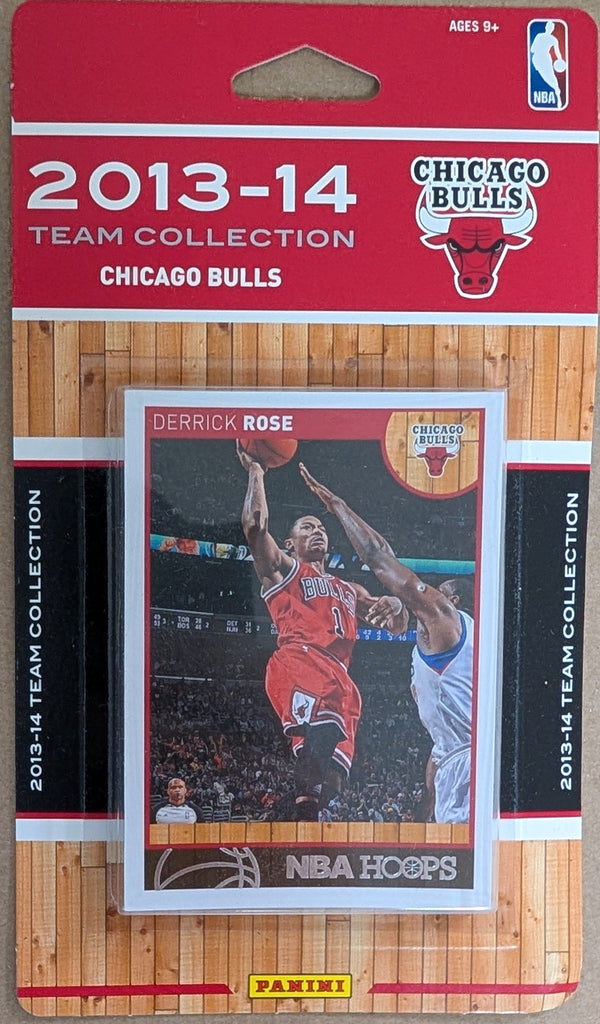2014-15 NBA Hoops Factory Sealed Team Set Chicago Bulls Derrick Rose Joakim Noah
