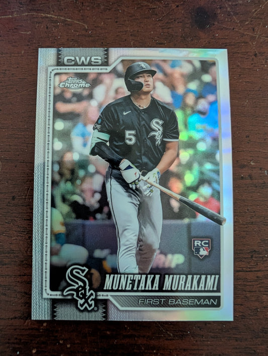2026 Topps Chrome Munetaka Murakami Refractor #274