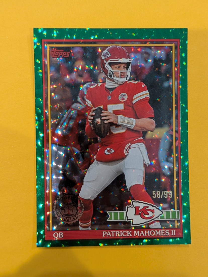 Patrick Mahomes II 1991 Topps Football 2026 Topps Football