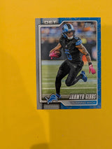 2026 Topps Football Jahmyr Gibbs Team Logo Border Variation #70 - Detroit Lions