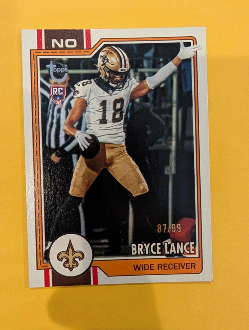 Bryce Lance 1991 Topps Rookies 2026 Topps Football