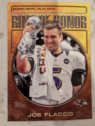 Joe Flacco ROH-2 2026 Topps Football Ring of Honor