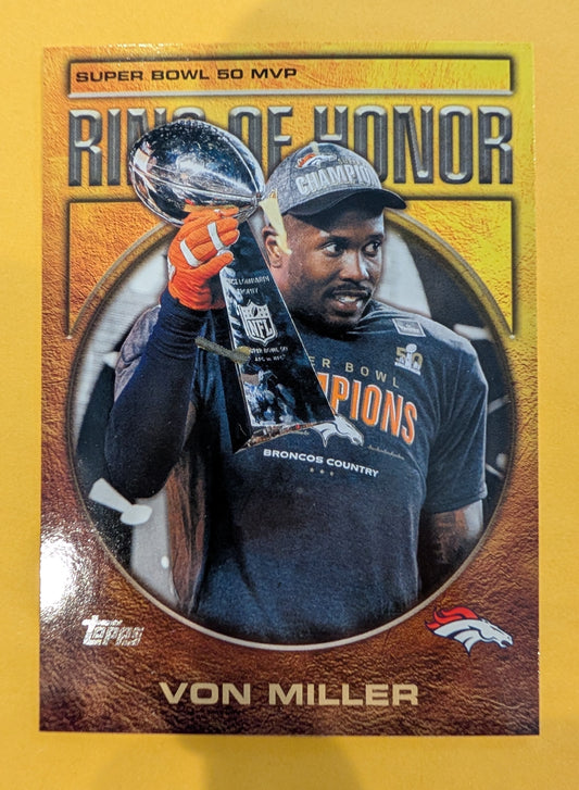 2026 Topps Football Von Miller Ring of Honor #ROH-4