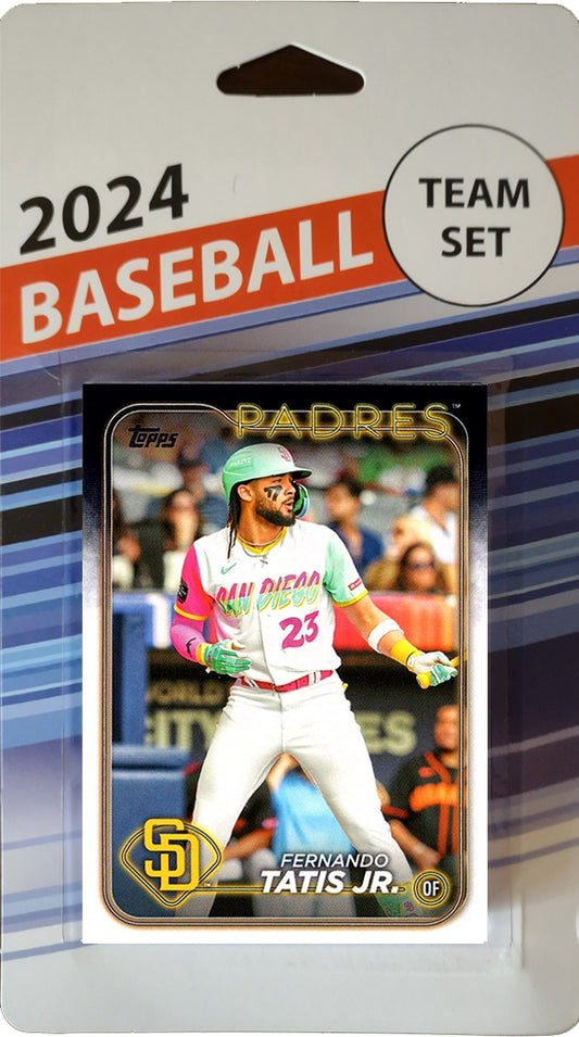 2024 Topps Series 1 Team Set San Diego Padres Fernando Tatis Jr