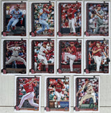 2025 Topps Series 1 Baseball Team Set 11 Cards St Louis Cardinals Masyn Winn