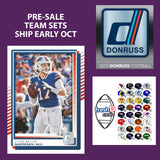 2025 Donruss NFL Factory Team Set  + 20 Card Pack Houston Texans CJ Stroud