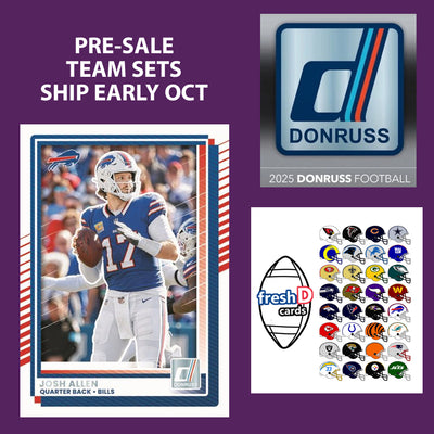 2025 Donruss NFL Factory Team Set  + 20 Card Pack Houston Texans CJ Stroud