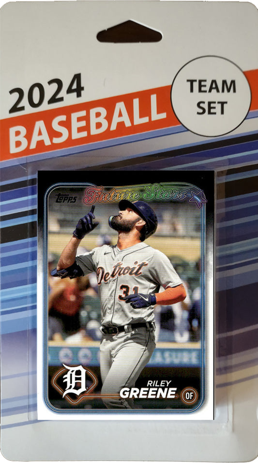 2024 Topps Series 1 Team Set In Hand Detroit Tigers Cabrera Riley Greene