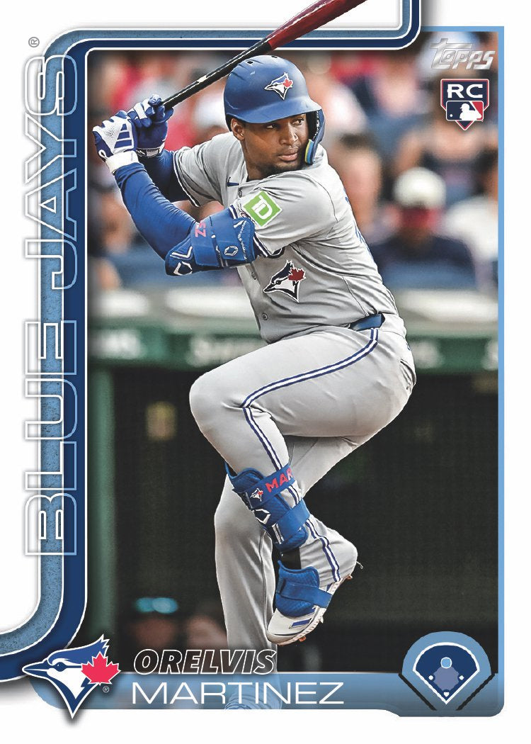 Multiyear Toronto Blue Jays 20 Card Team Pack 2024 2023 2022 + 2025 Topps Series 1  Toronto Blue Jays - 11 Cards - Baseball Card Team Set Vladimir Guerrero Jr. George Springer Gausman Orelvis Martinez RC