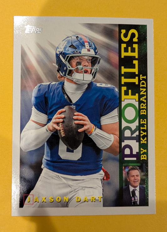 Jaxson Dart TP-24 2026 Topps Football