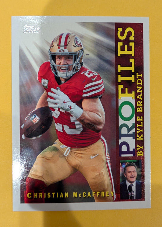 Christian McCaffrey TP-5 2026 Topps Football