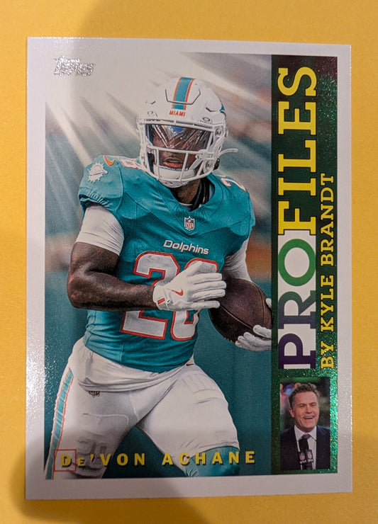 De'Von Achane TP-6 2026 Topps Football