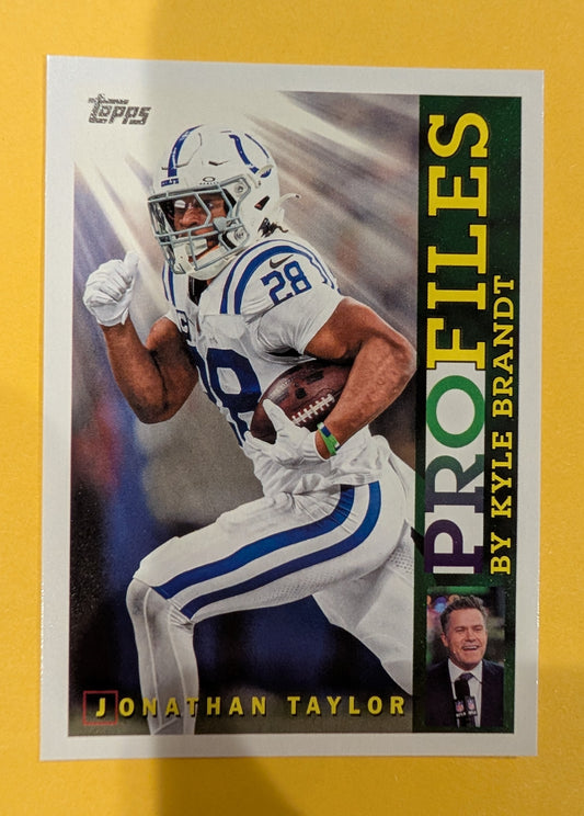 Jonathan Taylor TP-8 2026 Topps Football