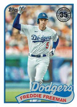 2024 Topps Series 1 1989 Topps Baseball Freddie Freeman #89B-29