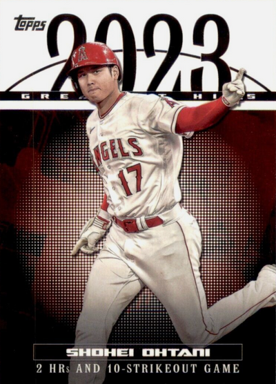 2024 Topps Series 1 2023 Greatest Hits Shohei Ohtani #23GH-13
