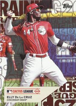 2025 Topps Series 1 Training Grounds Elly De La Cruz #TG-13