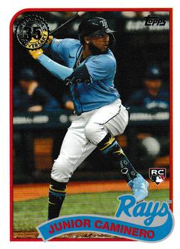 2024 Topps Series 1 1989 Topps Baseball Junior Caminero #89B-50