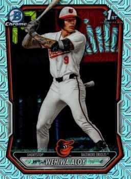 2026 Bowman Chrome Prospects Mega Box Mojo Refractor Wehiwa Aloy #BCP-135
