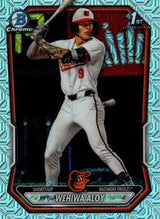 2026 Bowman Chrome Prospects Mega Box Mojo Refractor Wehiwa Aloy #BCP-135
